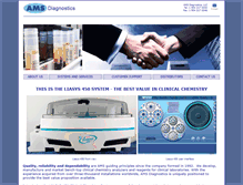 Tablet Screenshot of amsdiagnostics.com